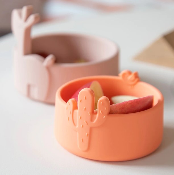 Done by Deer dubenėlių rinkinys Lalee Powder/Coral (2vnt.)