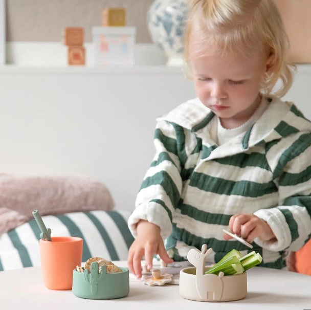 Done by Deer dubenėlių rinkinys Lalee Powder/Coral (2vnt.)