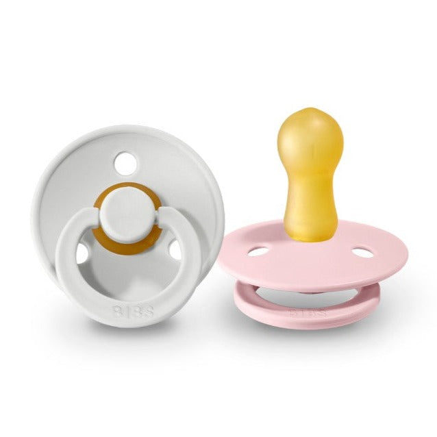 BIBS čiulptukų rinkinys 1 dydis (0 - 6 mėn.) Round Haze / Blossom