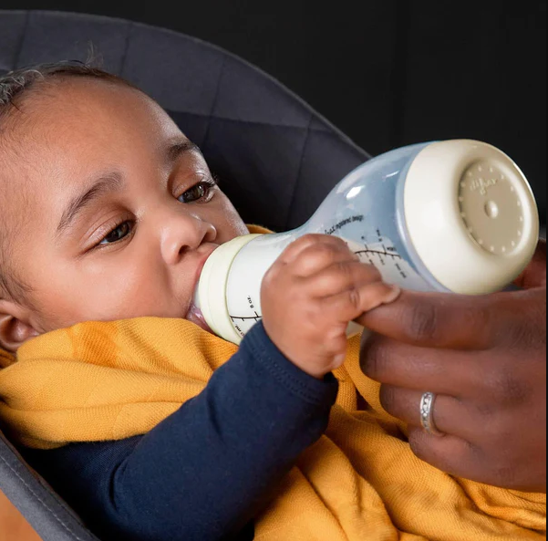 Difrax S-kujuline koolikute pudel 170 ml kitsa kaelaga