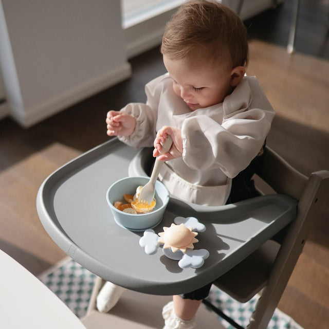 Mushie prilimpantis sukamasis žaislas (spinner) Wheel