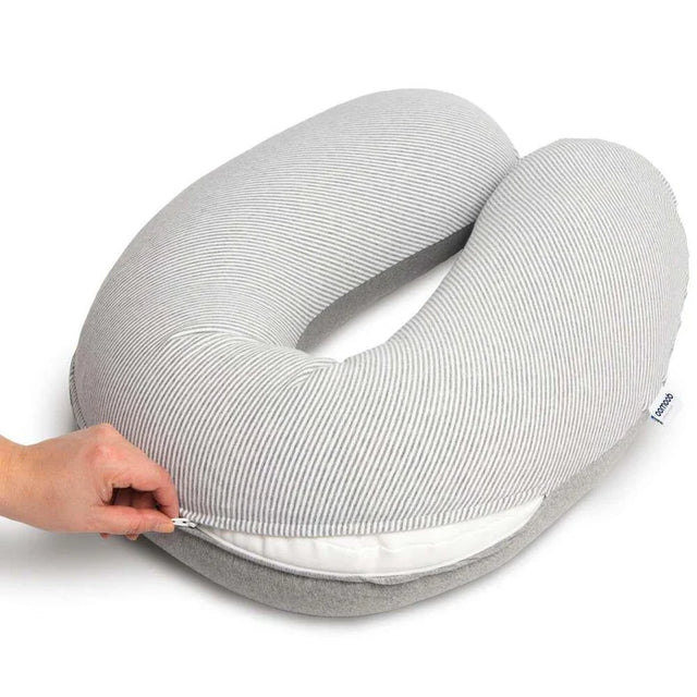 Doomoo Buddy maitinimo ir nėštumo pagalvės užvalkalas Chine White