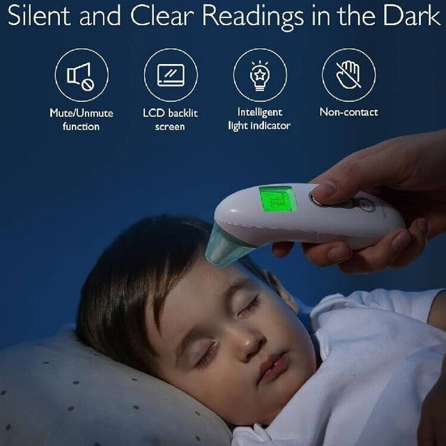 Momcozy bekontaktis kaktos ir ausies termometras