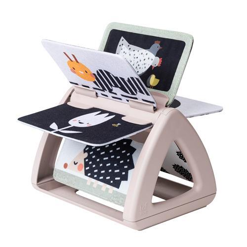 Taf toys lavinamoji besisukanti kontrastinė knygelė Black & White knygelė kūdikiui