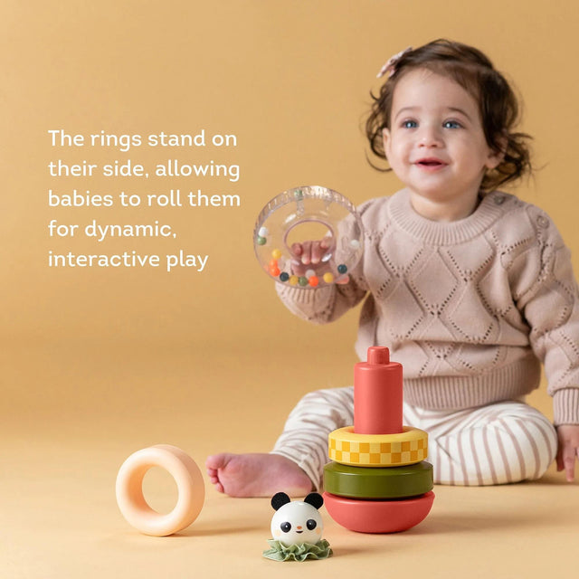 Taf Toys žiedų bokštas Panda