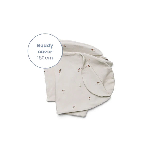 Doomoo Buddy barošanas un grūtniecības spilvena pārvalks Bear Grey