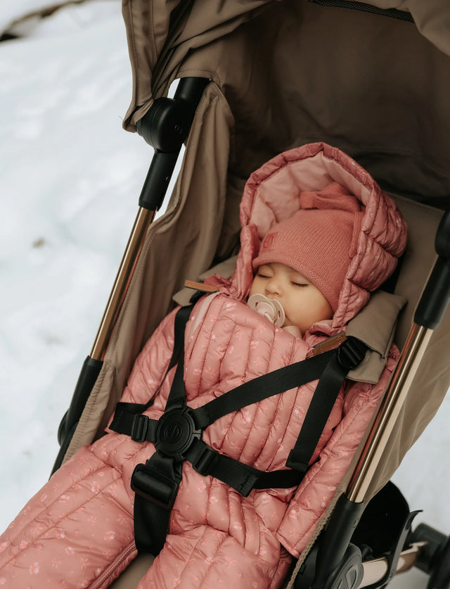 Elodie Details vokelis - kombinezonas kūdikiui Pink Petit River Rose