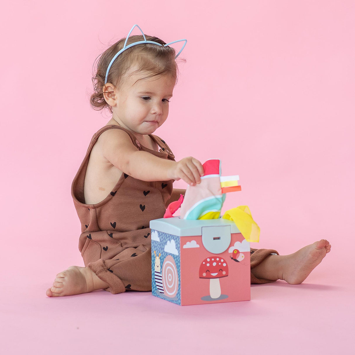 Taf Toys kahepoolne pehme raamat väikelastele "Lugu"