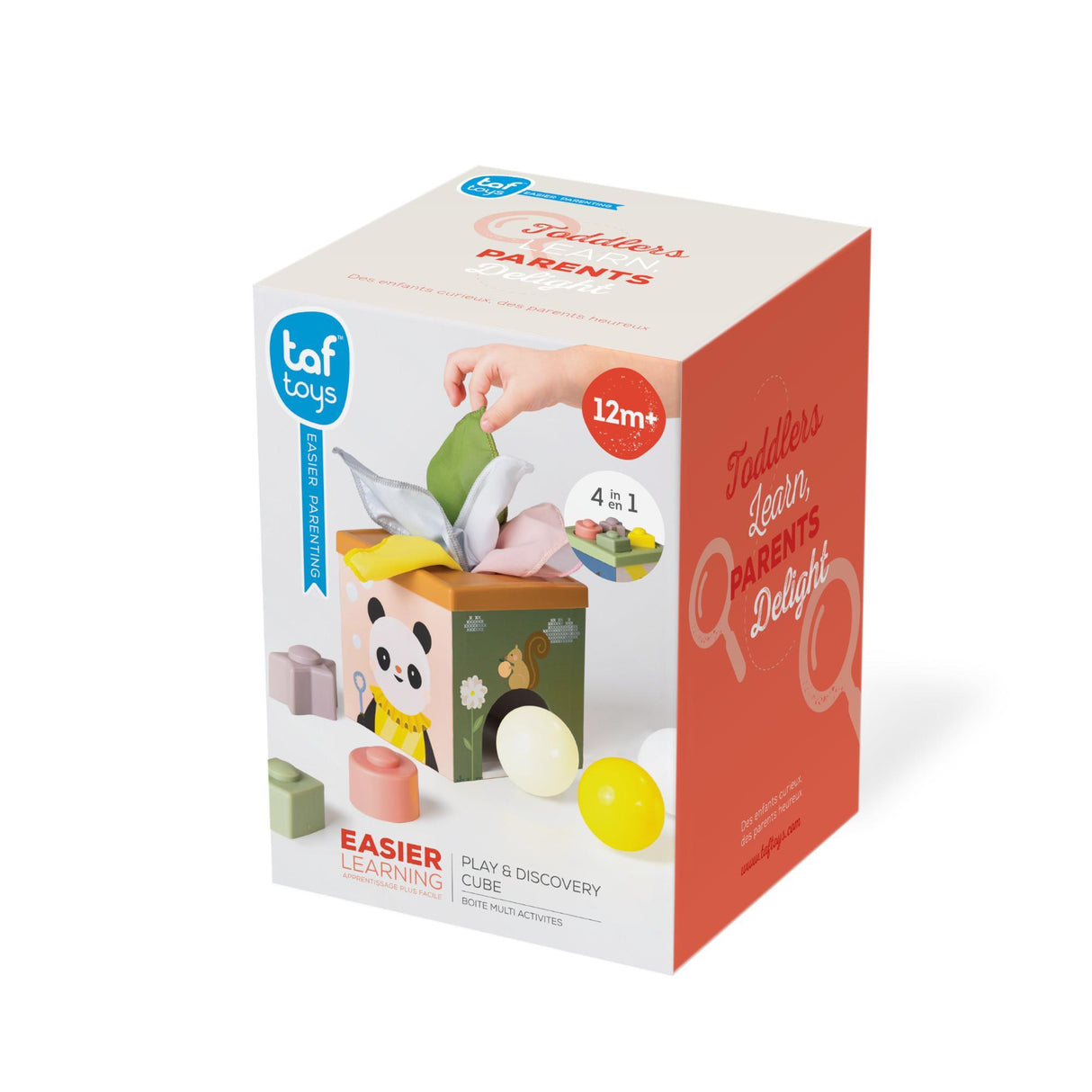 Taf Toys abpusēja mīksta grāmata mazuļiem "Pasaka"