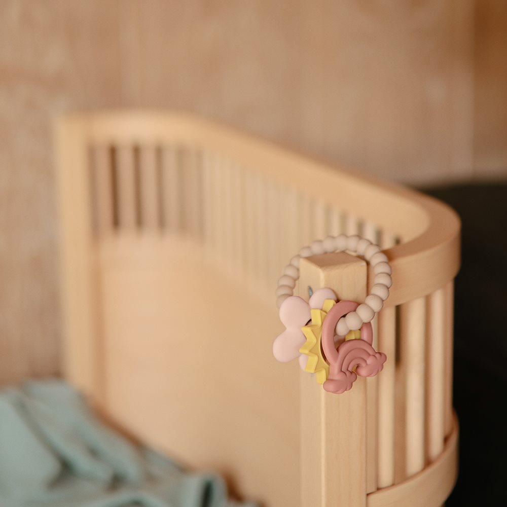 Mushie kramtukas - dantų masažo žiedas (Nature)