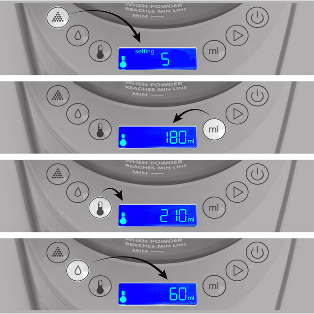 Baby Brezza Formula Pro Advanced all white