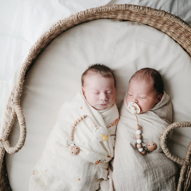 Crowns Mushie organiskās kokvilnas muslīna autiņbiksītes