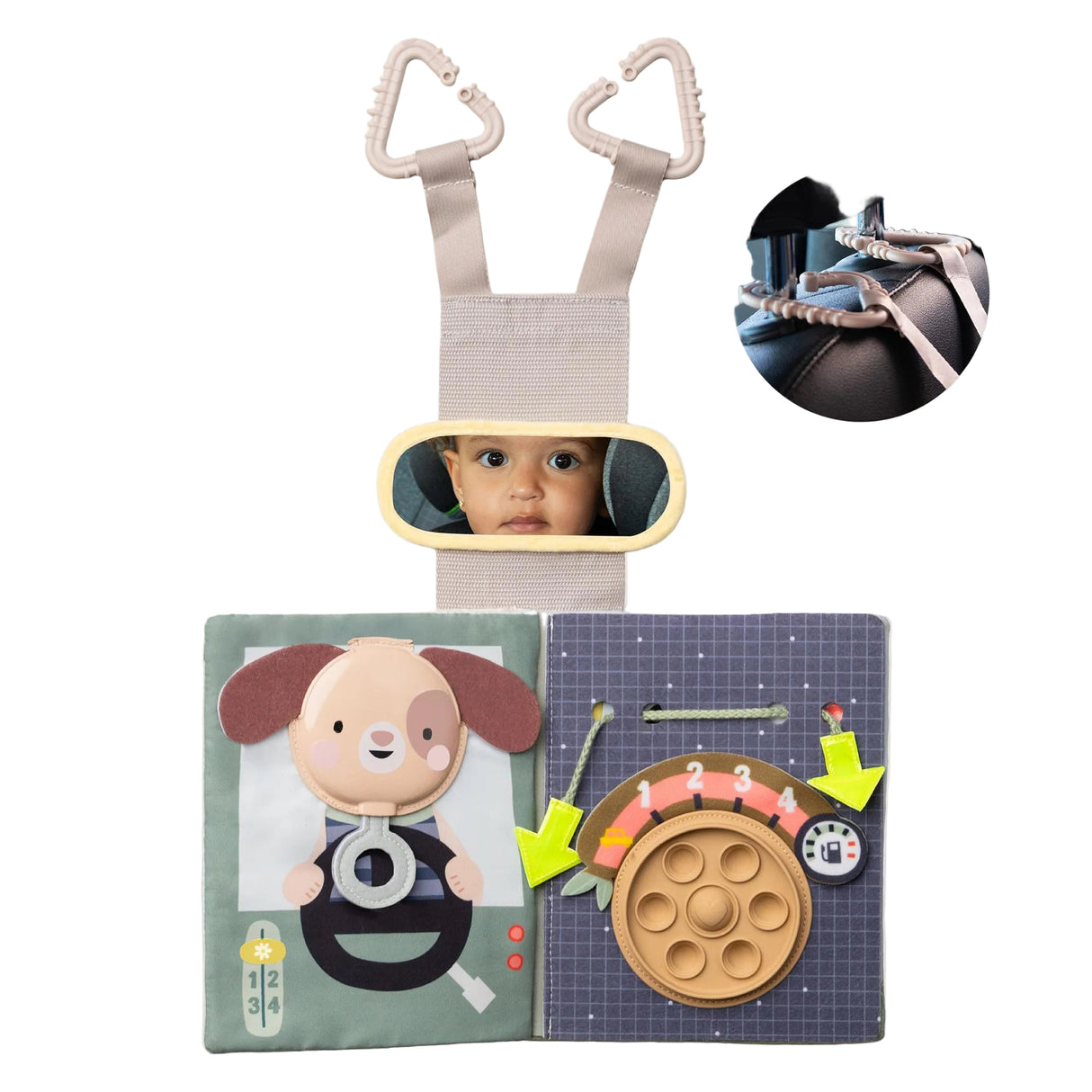 Taf Toys abpusēja mīksta grāmata mazuļiem "Pasaka"