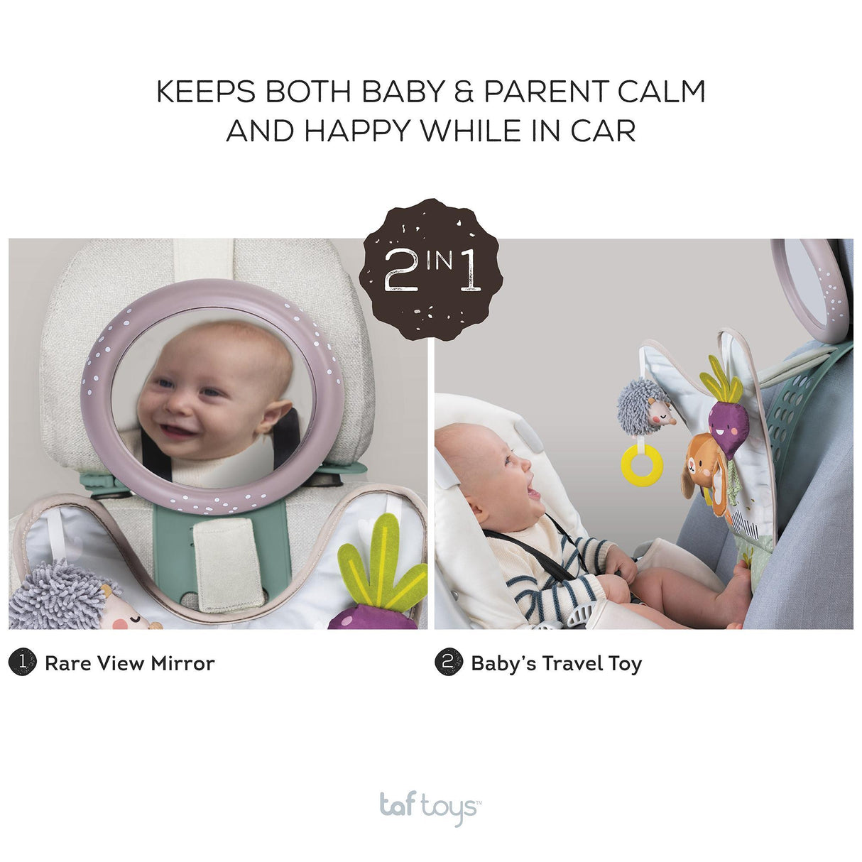 Taf Toys kahepoolne pehme raamat väikelastele "Lugu"