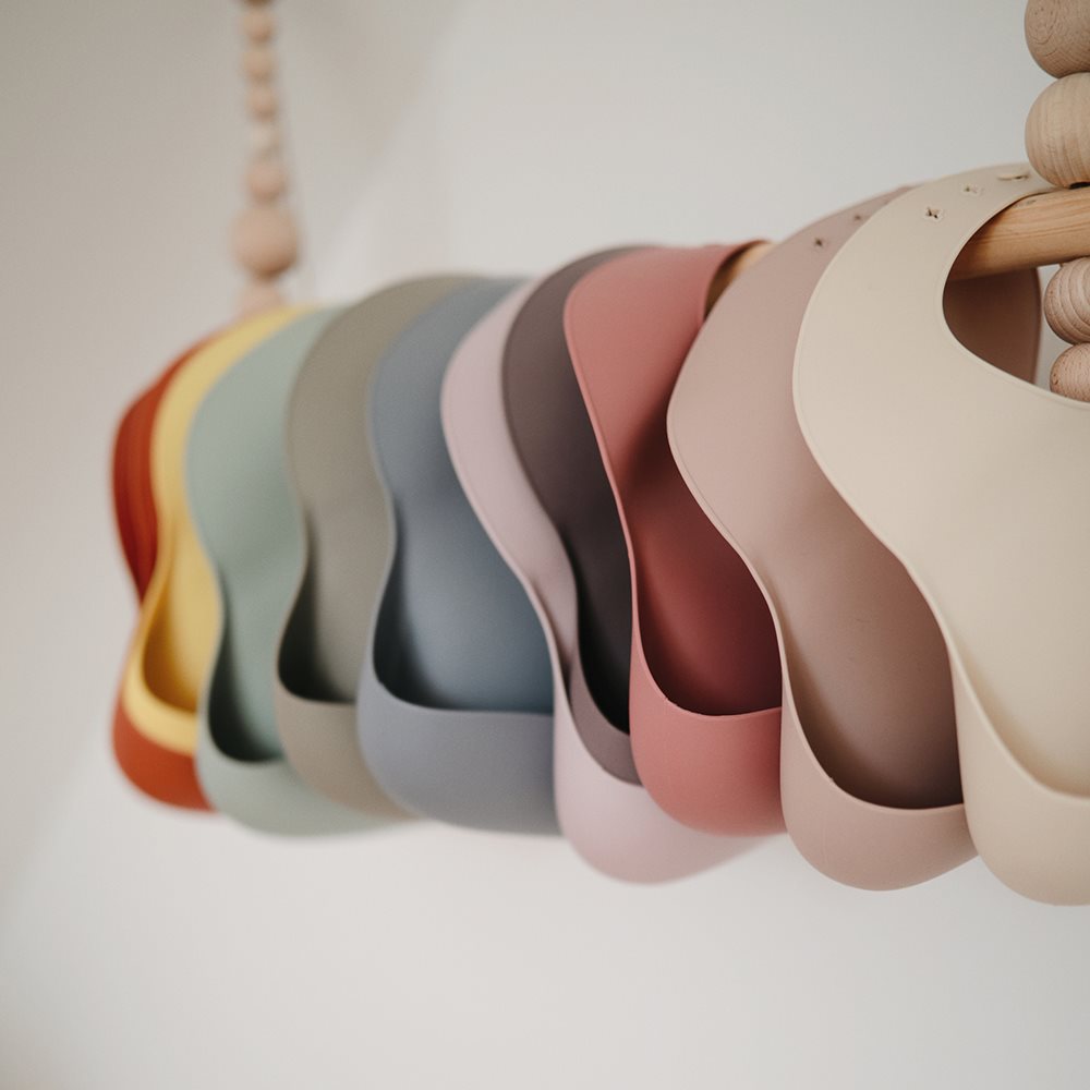 Mushie silikoninis seilinukas Blush