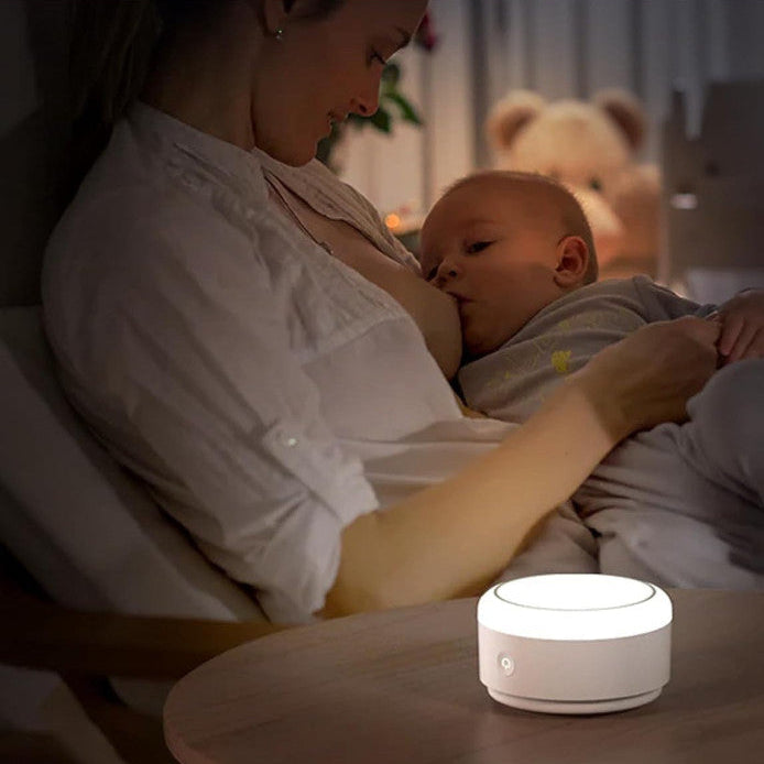 Momcozy baltojo triukšmo aparatas su pakraunama baterija