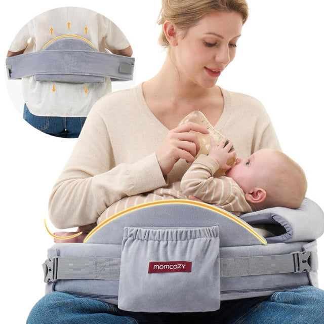 Momcozy CozyPro maitinimo pagalvė, grey