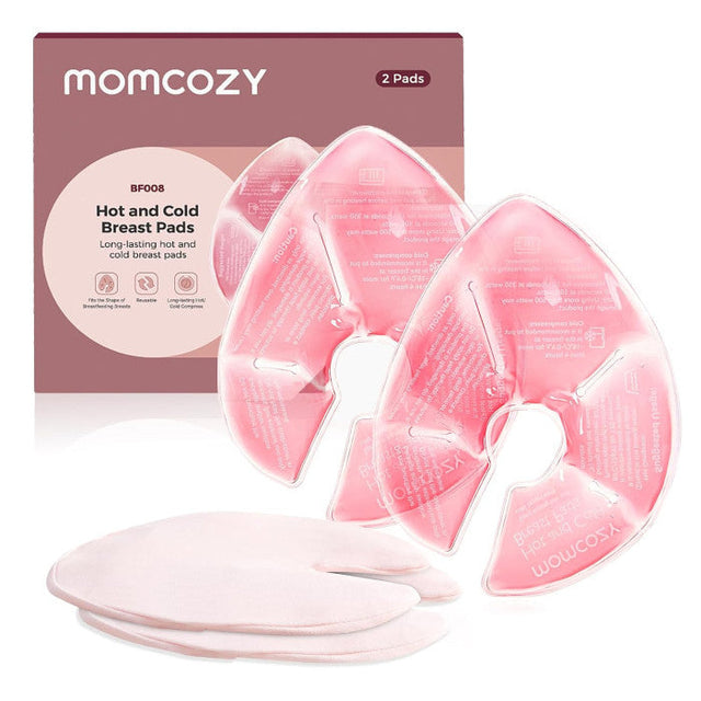Momcozy daugkartiniai šildomieji ir šaldomieji kompresai krūtims, 2 vnt.
