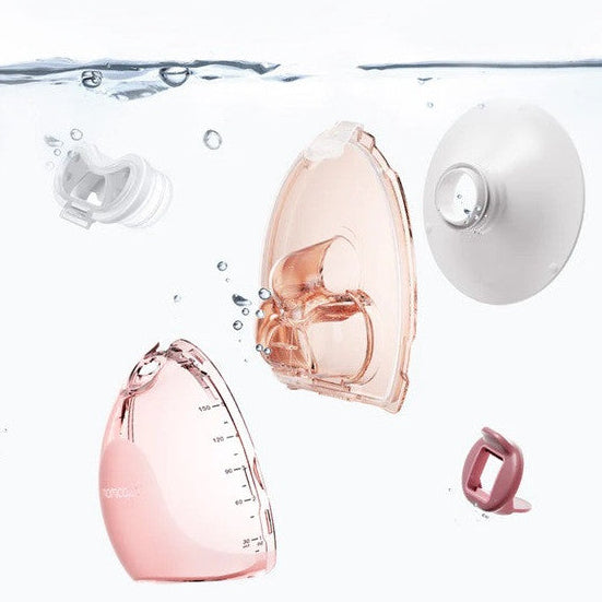 Momcozy Air 1 Ultra-Slim dvigubas nešiojamas belaidis pientraukis