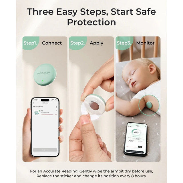 Momcozy išmanusis kūdikių termometras