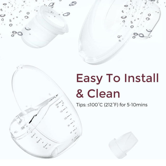 Momcozy M6 pientraukio atsarginių dalių rinkinys su 24 mm gaubtu