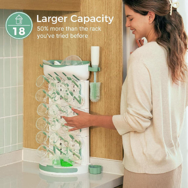 Momcozy modulinis 18 vnt. buteliukų džiovinimo stovas