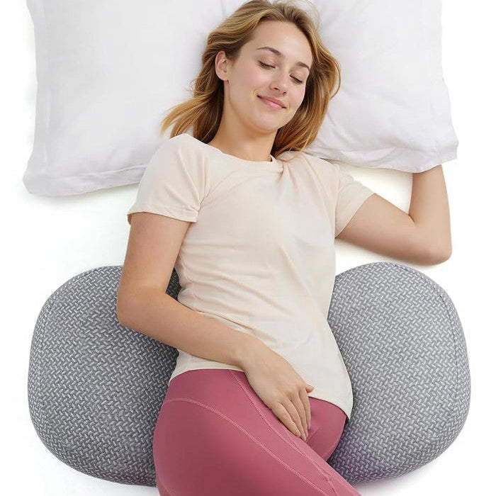 Doomoo Buddy barošanas un grūtniecības spilvens Tetra Jersey Green