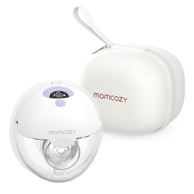 Momcozy nešiojamas belaidis pientraukis M5 purpurinis