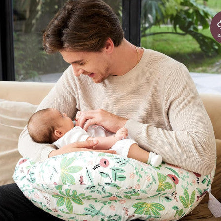 Momcozy prisitaikanti maitinimo pagalvė, green forest