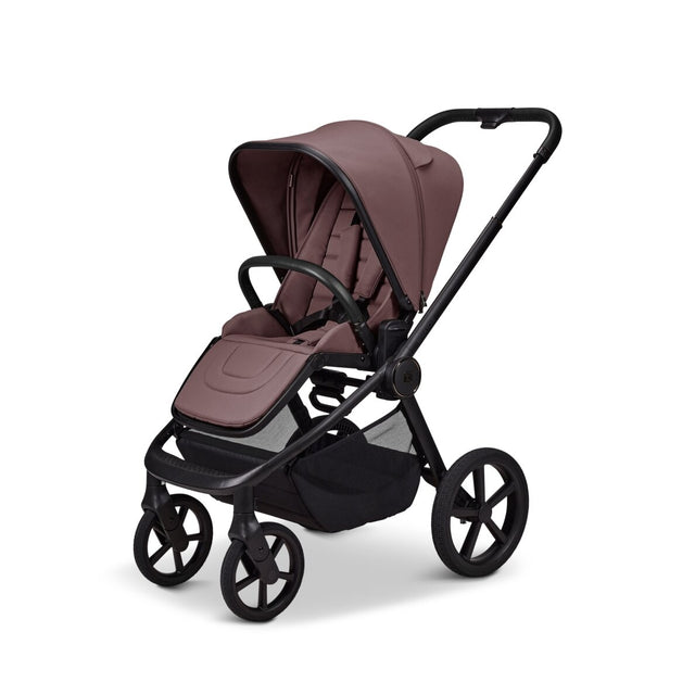 Moon vežimėlis universalus susilankstantis lopšys 2/1 RESEA Fold Bronzinis