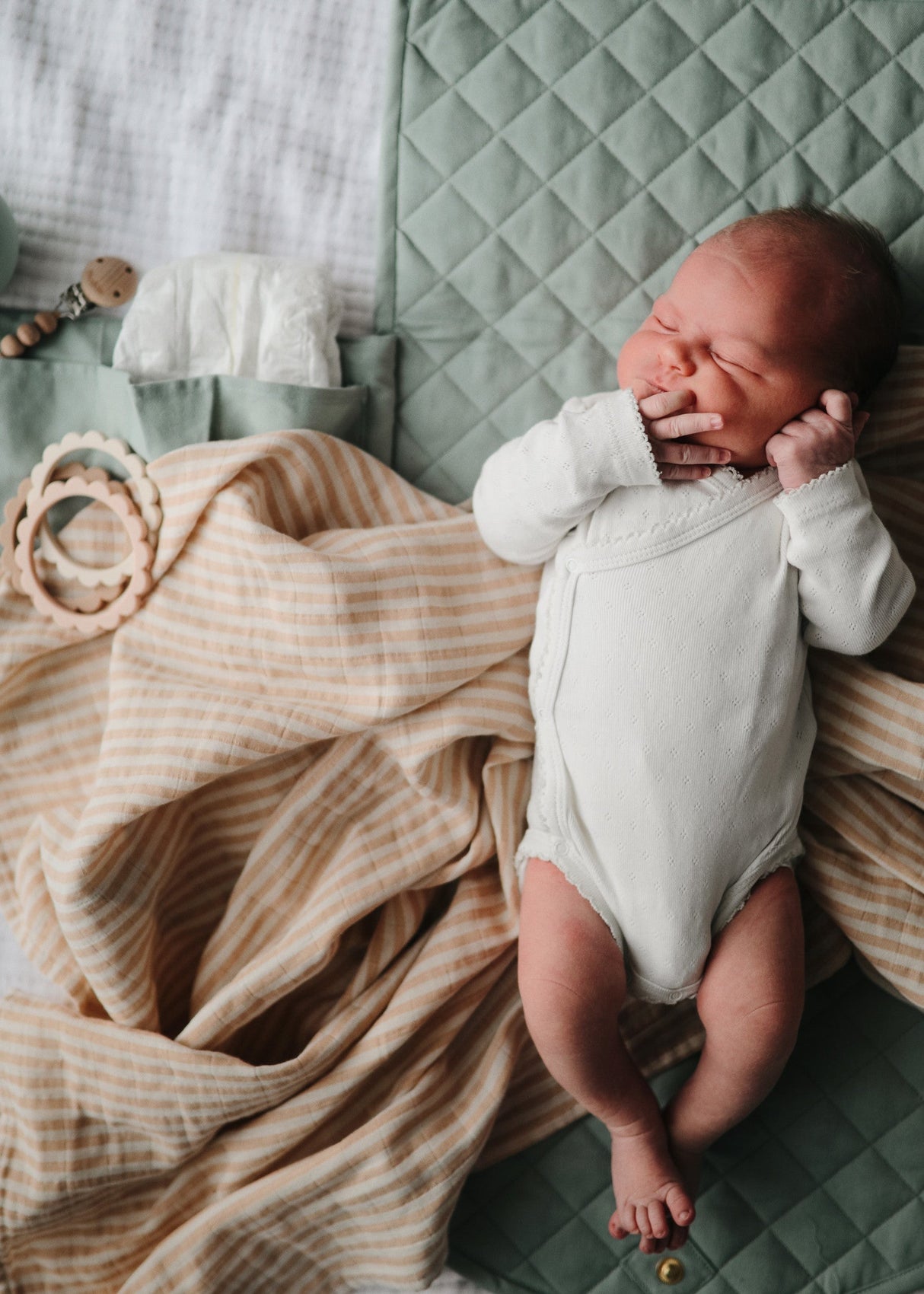 Mushie muslino vystyklas iš organinės medvilnės Sun