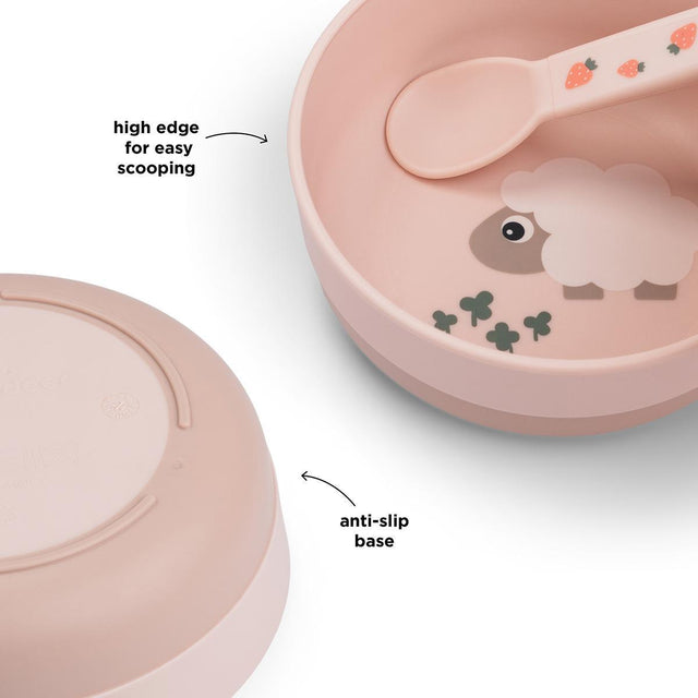 Done by Deer neslystantis dubenėlis Foodie Tiny Farm Powder
