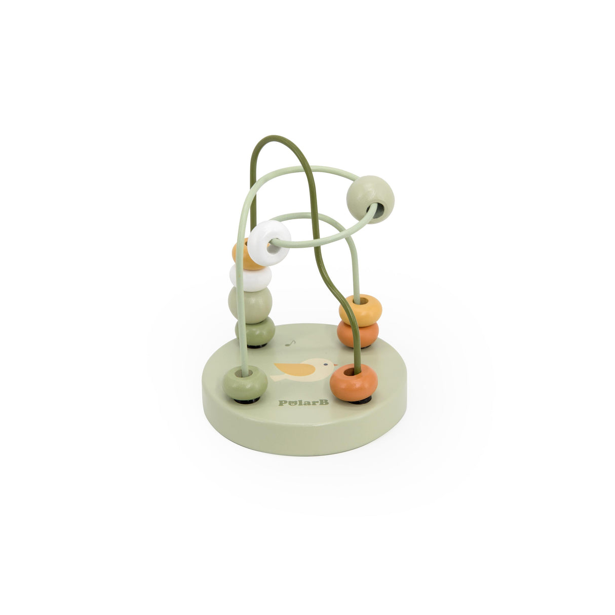 PolarB medinis karoliukų labirintas (įvairios spalvos)