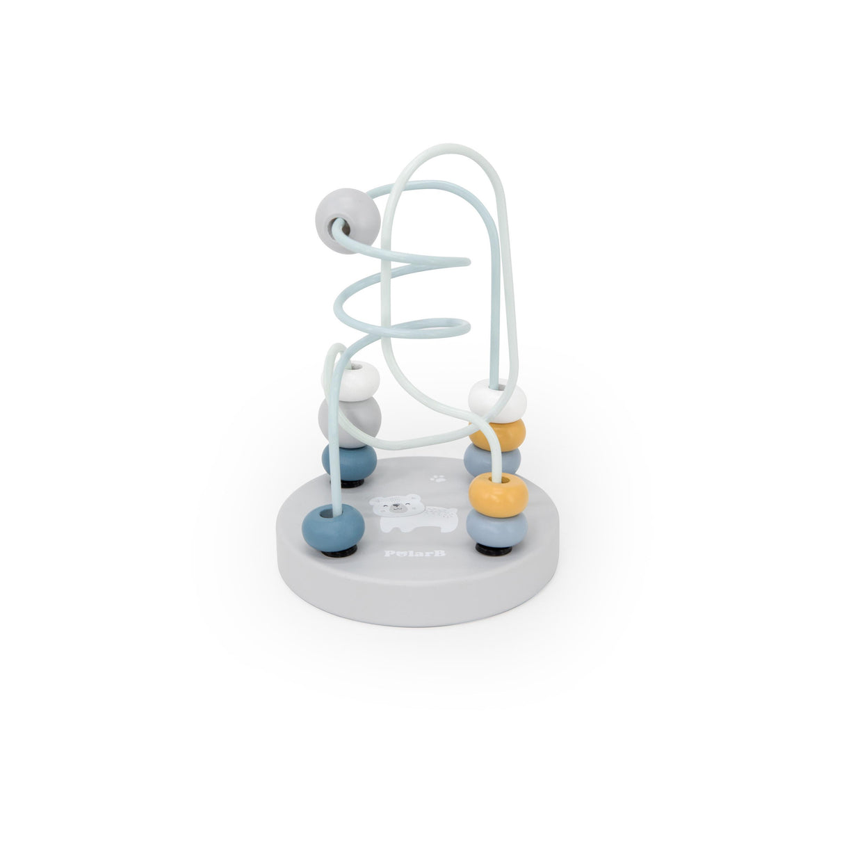 PolarB medinis karoliukų labirintas (įvairios spalvos)