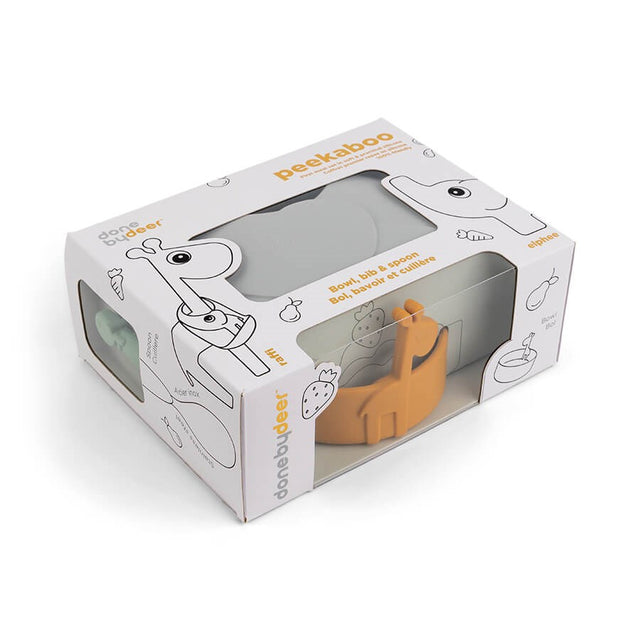 Done by Deer pirmasis valgymo rinkinys "Peekaboo" (spalvingas)