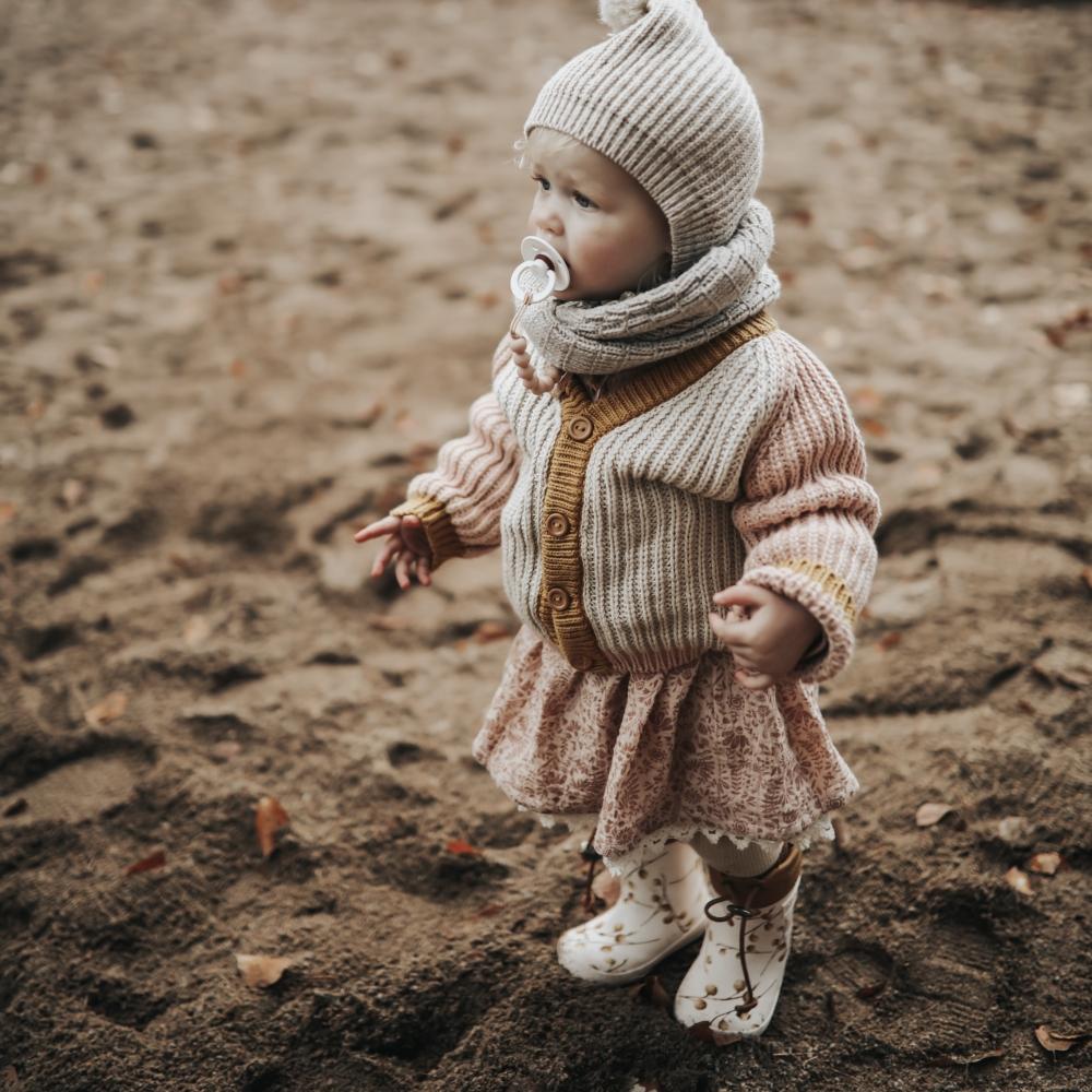 Mushie čiulptuko laikiklis pudrinis / Halo powder