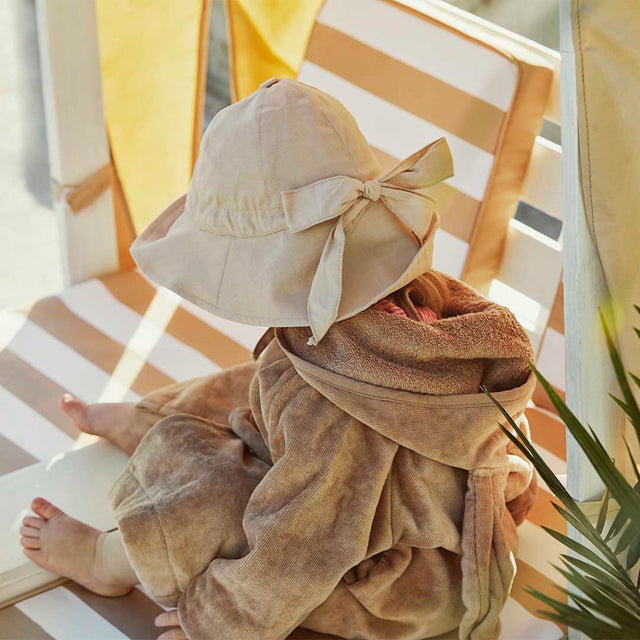 Elodie Details halāts ar kapuci Blushing Pink krāsā