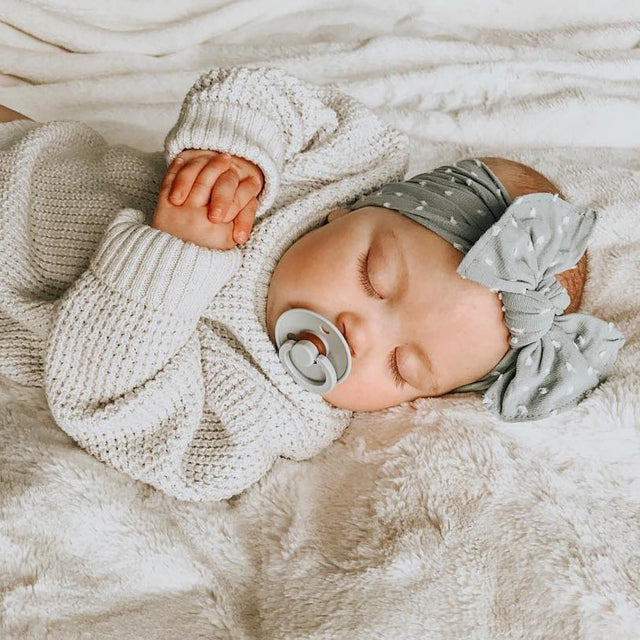 BIBS čiulptukų rinkinys 1 dydis (0 - 6 mėn.) Iron / Baby Blue (4852200669266)