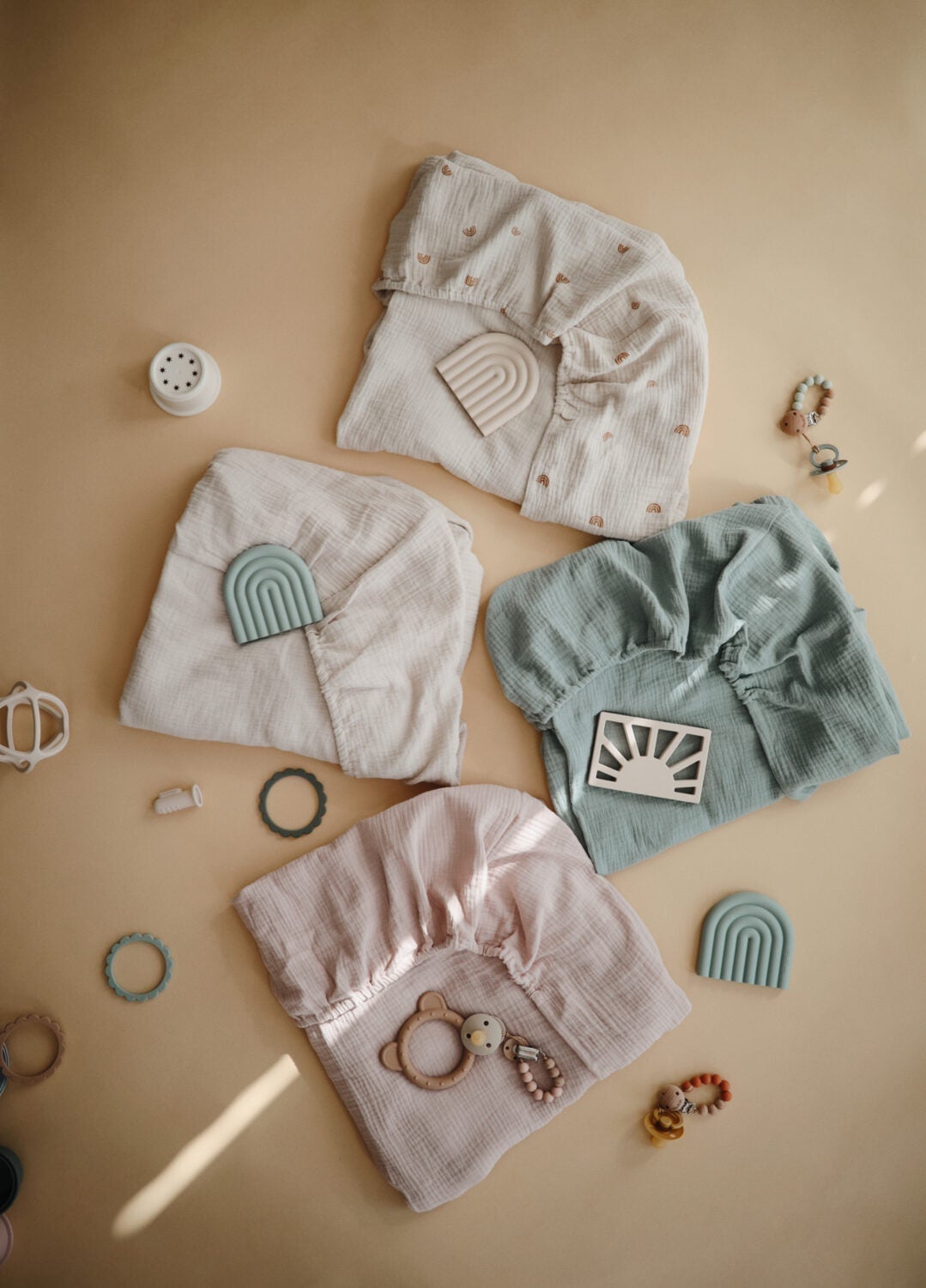 Mushie muslino paklodė iš organinės medvilnės Natural