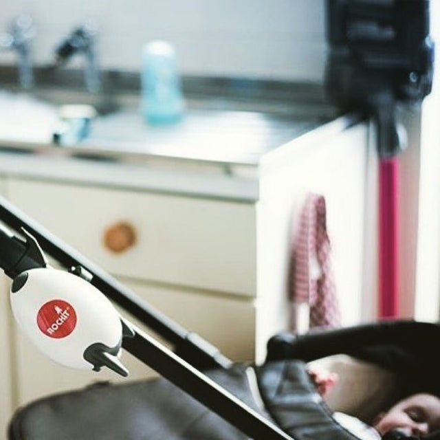 Rockit vežimėlio sūpiklis (naujasis - USB įkraunama versija)