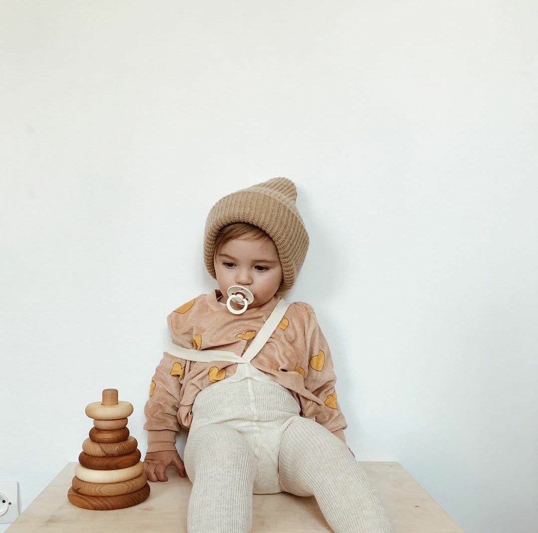 BIBS čiulptukų rinkinys 2 dydis (6 - 18 mėn. šviečiantys tamsoje) Blush Night / Vanilla Night (4927877087314)