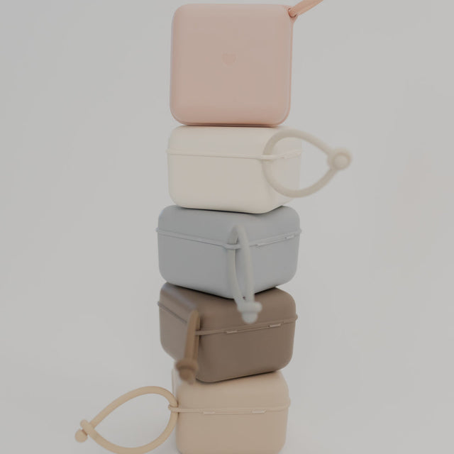 BIBS čiulptuko dėklas - užkandžių dėžutė Ivory