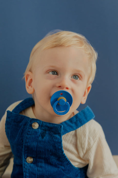 BIBS čiulptukų rinkinys 2 dydis (6 - 18 mėn.)  Vanilla / Cornflower