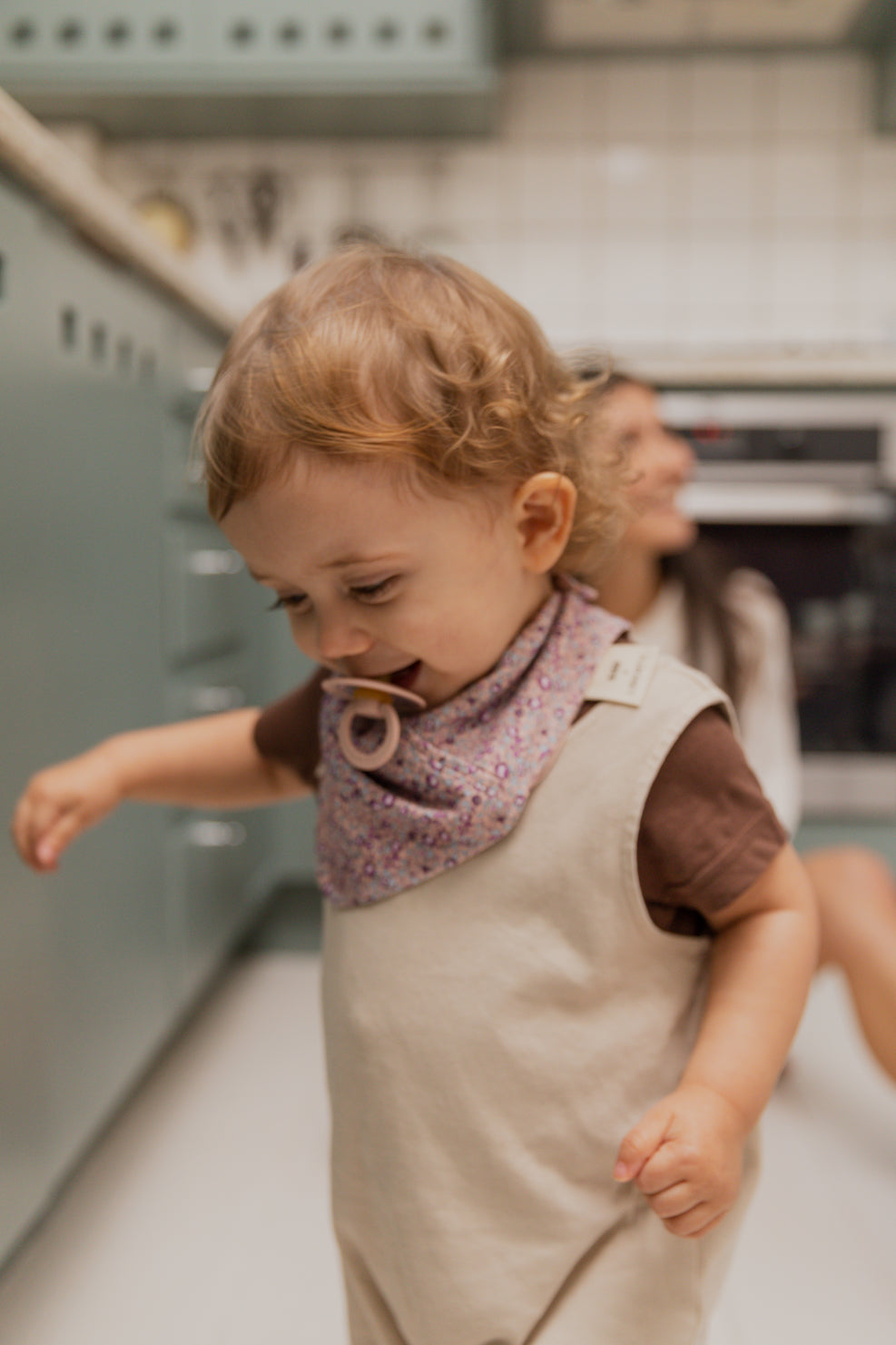 BIBS Liberty seilinukas Bandana Eloise Blush