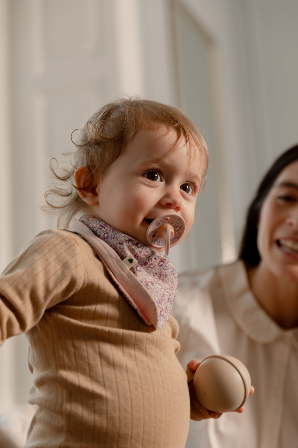 BIBS Liberty seilinukas Bandana Eloise Blush