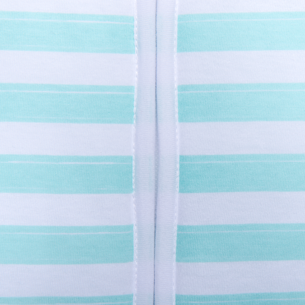 Natulino CosyNites trisluoksnis kūdikio miegmaišis (mint stripes / white spalva) (1678215675977)