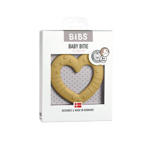 BIBS kramtukas garstyčių širdutė (Bitie Heart Mustard)