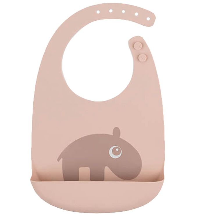 Done by Deer silikoninių  seilinukų rinkinys Ozzo - Powder (2 vnt.)