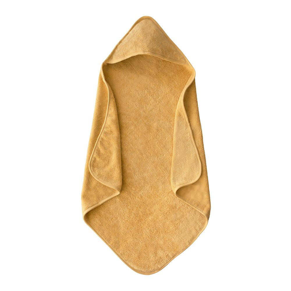 Mushie rankšluostis su gobtuvu Fall Yellow