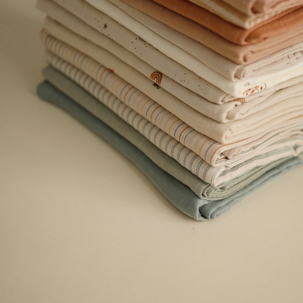 Mushie muslino vystyklas iš organinės medvilnės Sage